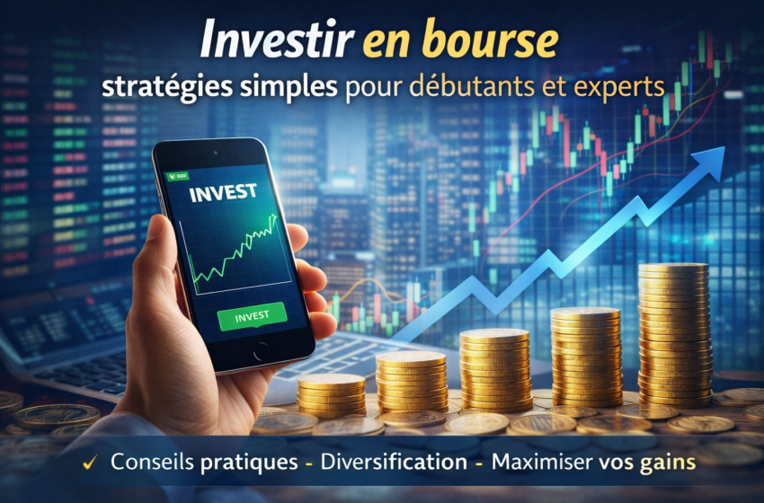  Investir en bourse : stratégies simples pour débutants et experts