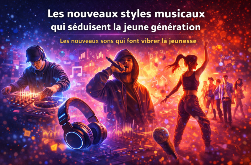  Les nouveaux styles musicaux qui séduisent la jeune génération